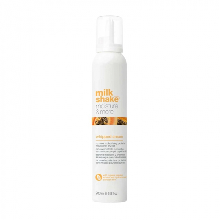 Milk Shake, Moisture & More Whipped Cream Foam - Spuma de styling pentru par uscat, 200 ml [1]