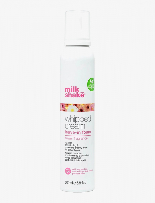 Milk Shake - Whipped Cream Leave-in, spuma hidratanta Flower Fragrance, 200 ml [1]