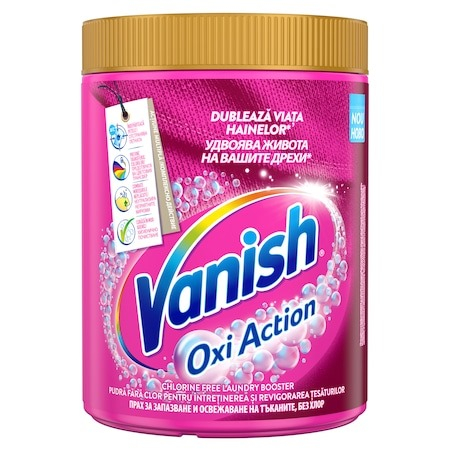 Pudra pentru indepartat pete Vanish Pink, 846 g [1]