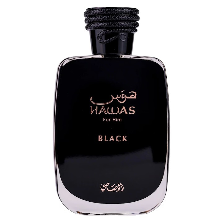 Rasasi - Hawas Black apa de parfum, barbati, 100 ml [2]
