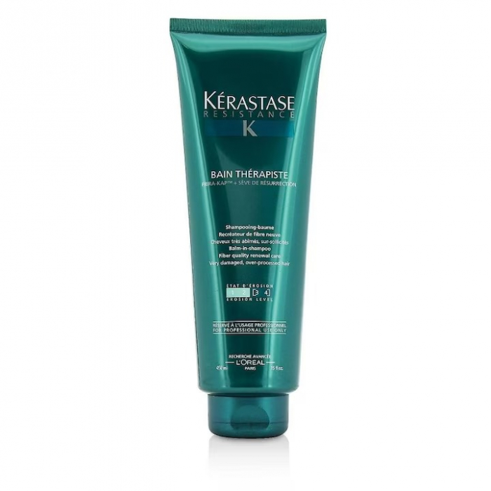 Sampon Kerastase Resistance Bain Therapiste, Par foarte deteriorat, 450ml [1]