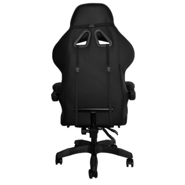 Scaun de gaming, DUNMOON, Piele Ecologica, Suport Picioare, Functia Seat Rest, Negru [4]