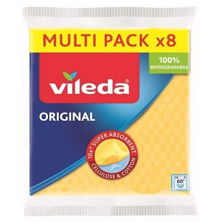 Set 8 lavete absorbtie mare, Vileda, Multicolor [1]