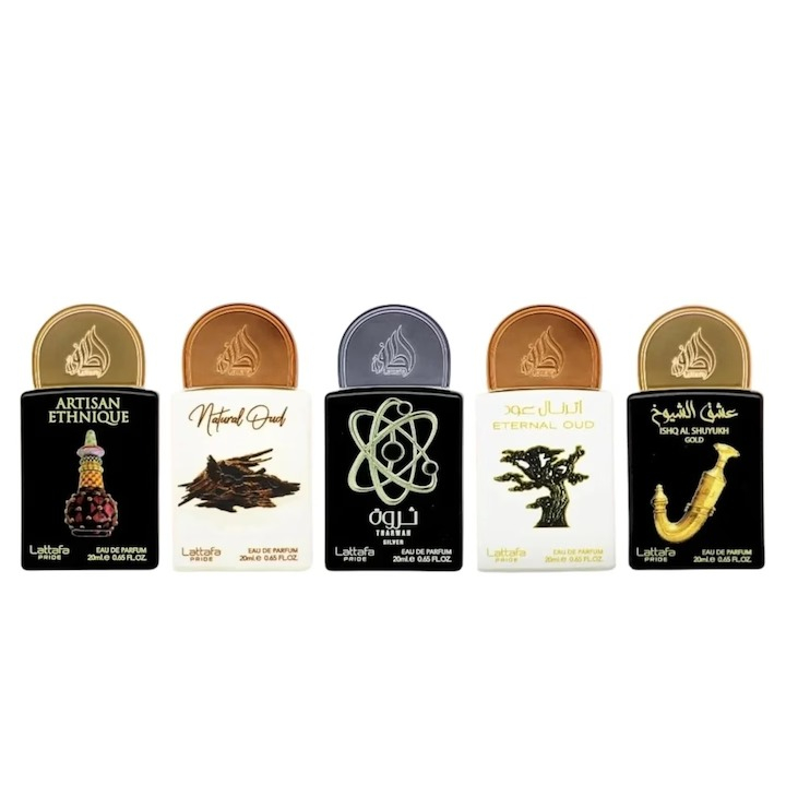 Set Lattafa Pride - Nr. 2, 5 parfumuri unisex, oriental, 5 x 20ml [2]