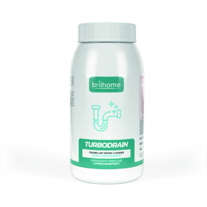 TURBODRAIN, Granule pentru desfundat scurgerile, Chogan / Brilhome, 1000g [1]