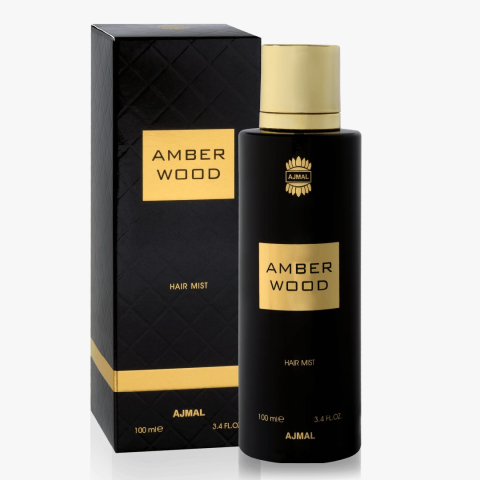 Parfumuri - Ajmal - Amber Wood Hair Mist, parfum pentru par, unisex, 100 ml
