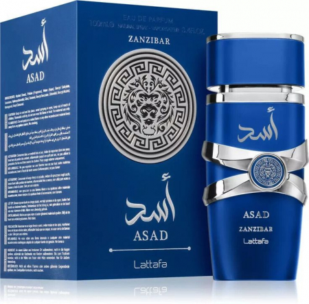 Parfumuri - Asad Zanzibar, Lattafa, Apa de parfum, barbati, 100 ml
