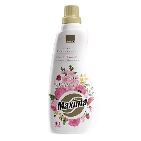 Sano - Balsam de rufe, Sano Maxima, Balsam Ultra concentrat, Floral Touch, 1L, (40 spalari)