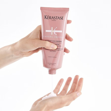 Balsam pentru par vopsit, Kerastase, Chroma Absolu Fondant Cica Chroma, 200ml [2]