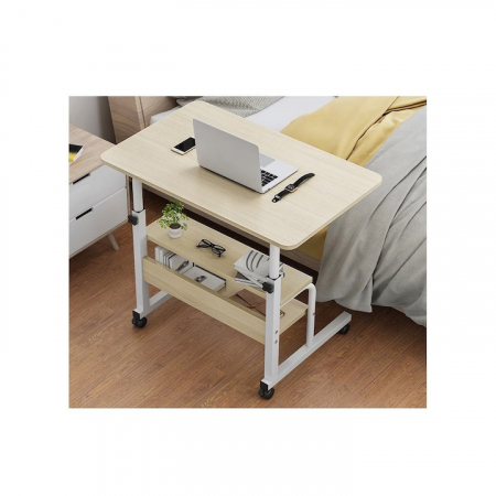 Birou, NEP STORE, Inaltime ajustabila, 80x40x90cm, Portabil, Bej [2]