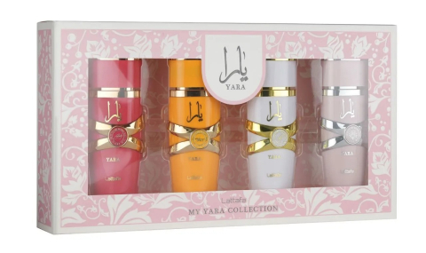 Parfumuri - Lattafa - My Yara, set apa de parfum, dama, 4 x 25ml