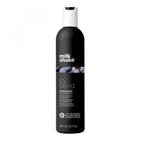 Milk Shake - Milk Shake, Icy Blond – sampon pentru mentinere nuante reci de blond platinat 300 ml