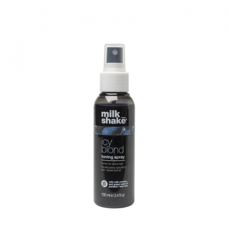 Milk Shake - Milk Shake, Icy Blond Toning Spray - spray cu pigment pentru tonuri reci, 100 ml