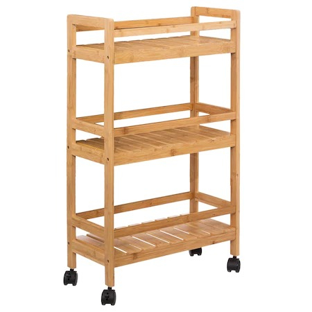 Home & Deco - Raft Linha, lemn bambus, 45.3 x 22 x H 80 cm