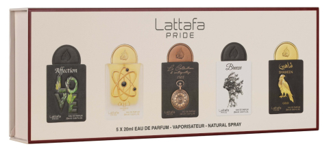 Parfumuri - Set Lattafa Pride - Nr. 1, 5 parfumuri unisex, oriental, 5 x 20ml