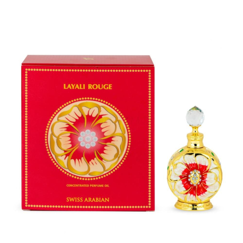 Parfumuri - Swiss Arabian - Layali Rouge, ulei de parfum, dama, 15 ml