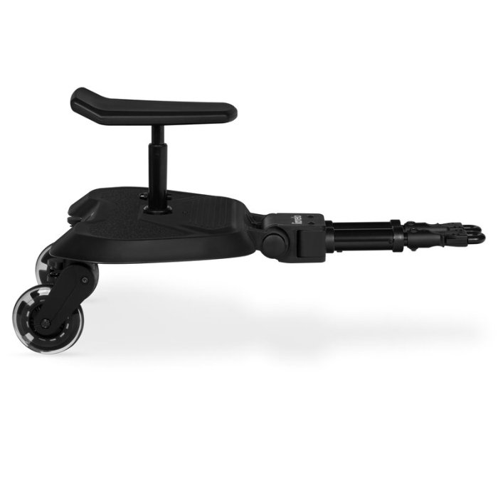 Adaptor universal carucior pentru al doilea copil, Lionelo, Buggy Board, 2 in 1, 3 pozitii reglare sezut pe inaltime, Platforma antiderapanta, Roti cu lumini colorate, Sustine 25 kg, Negru [5]