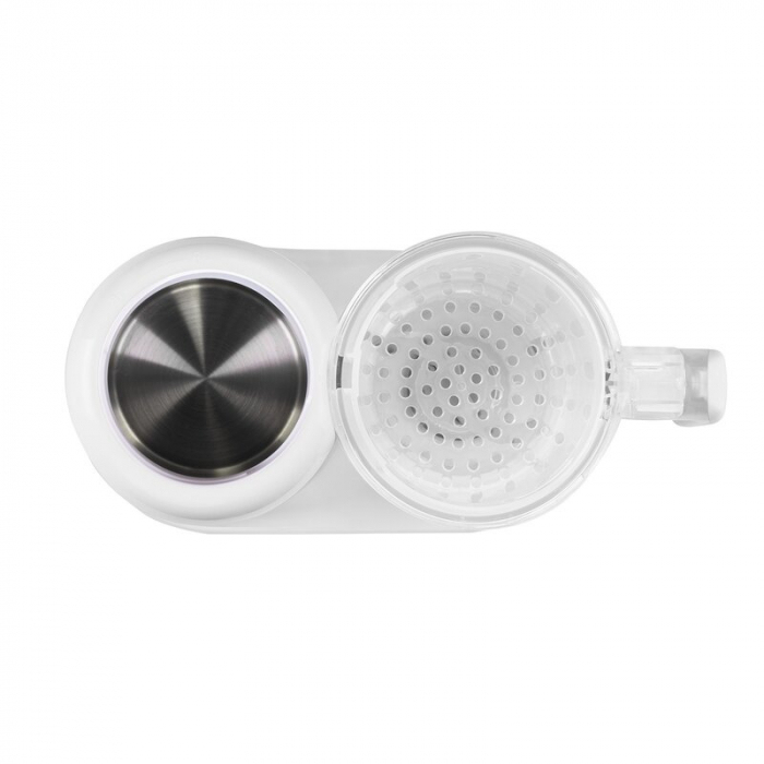 Aparat de gatit, Lionelo, BabyMenu, 5 in 1, Cu functii de gatire la abur, dezghetare, amestecare, incalzire si sterilizare, Cu recipient din tritan, Include meniu cu retete, Personalizare setari, Alb [13]