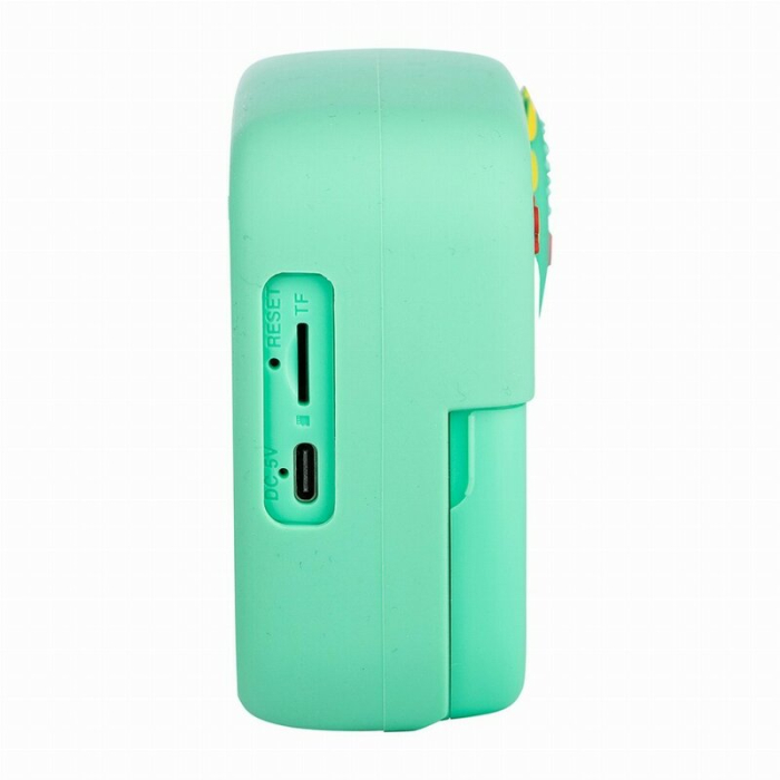 Aparat foto copii cu printare instant, Free2Play, Camere duale fata-spate, Cadre distractive, Cu 6 filtre, Dino [8]