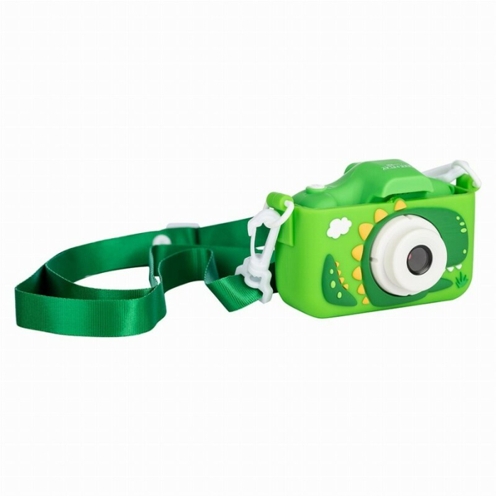Aparat foto digital pentru copii, Free2Play, Cu functie selfie, Cadre distractive, Cu 6 filtre, Dino [2]