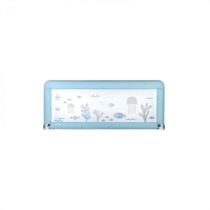 Aparatoare pat, Jane, 130 x 55 cm, Cu saculet de depozitare, Cu design, Conform standardelor europene BS 7972:2001+A1:2009, Lazuli Blue [5]