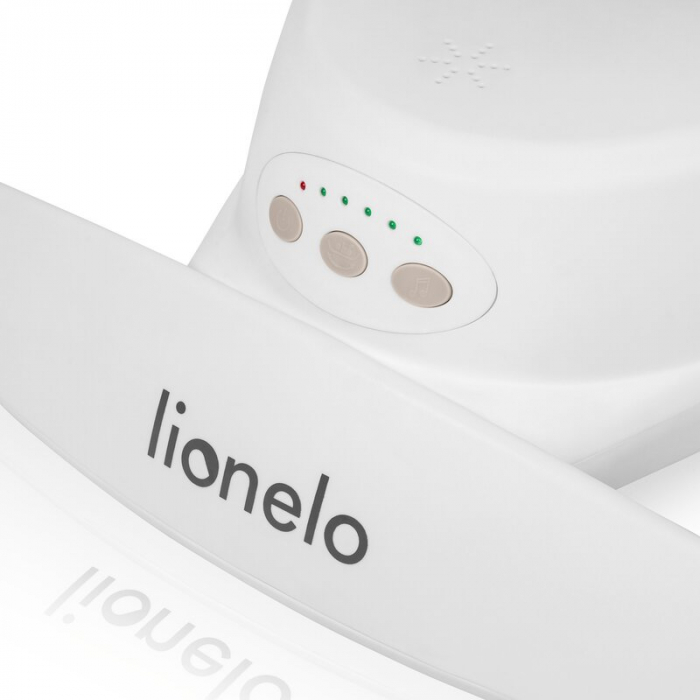 Balansoar, Lionelo, Iris, 2 in 1, Rotire 360 grade, Electric, Cu 3 moduri de leganare, Cu 5 trepte de viteza, Cu 3 pozitii de inclinare, 12 melodii, Silentios, Pana la 9 kg, Bej [18]