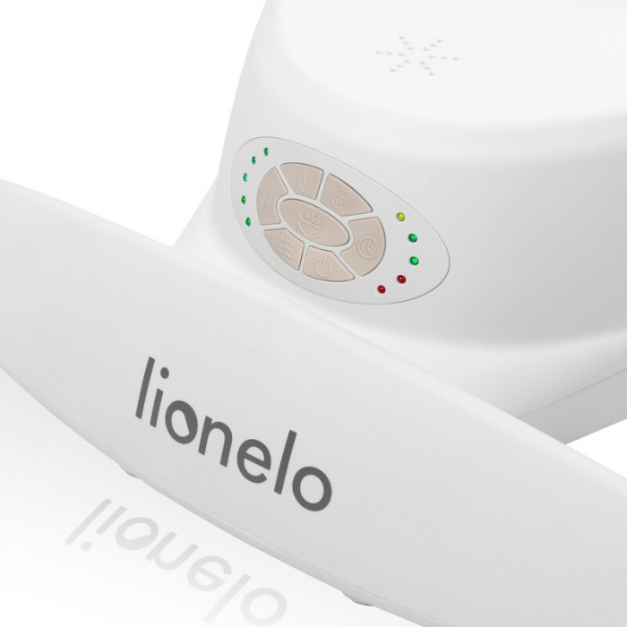 Balansoar, Lionelo, Mell, 2 in 1, Rotire 360 grade, Electric, Cu 3 moduri de leganare, Cu 5 trepte de viteza, Cu 3 pozitii de inclinare, Cu timer, 12 melodii si 2 sunete ale naturii, Pana la 9 kg, Bej [18]