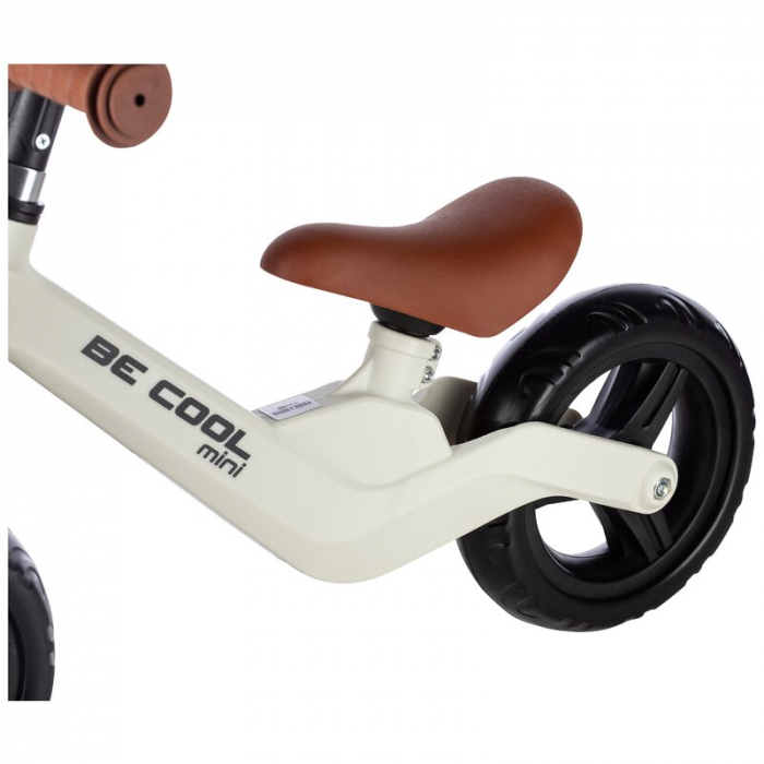 Bicicleta fara pedale, FreeON, Be Cool Mini, Cu ghidon si sa reglabile, Roti din EVA, Pana in 30 Kg, Roti 8 inch, 12 luni+, Alb [3]