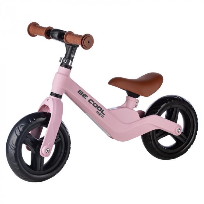 Bicicleta fara pedale, FreeON, Be Cool Mini, Cu ghidon si sa reglabile, Roti din EVA, Pana in 30 Kg, Roti 8 inch, 12 luni+, Roz [1]