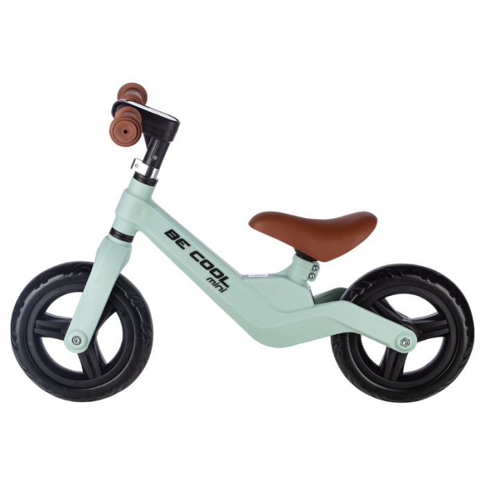 Bicicleta fara pedale, FreeON, Be Cool Mini, Cu ghidon si sa reglabile, Roti din EVA, Pana in 30 Kg, Roti 8 inch, 12 luni+, Verde [2]