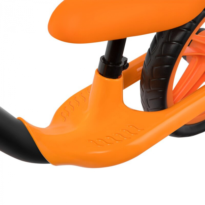 Bicicleta fara pedale, Lionelo, Alex, Usoara, Cu ghidon si sa reglabile, Greutate 3.3 Kg, Cu roti din spuma EVA, 12 inch, Orange [6]