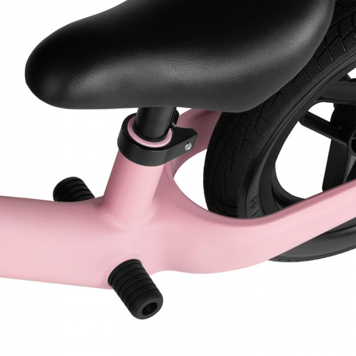 Bicicleta fara pedale, Lionelo, Toni, Cu ghidon si sa reglabile, Ultra usoara, 2.8 Kg, 18 luni+, Sustine 30 kg, Conform cu standardul EN71-1/2/3, Certificata TUV SUD, Roz [8]