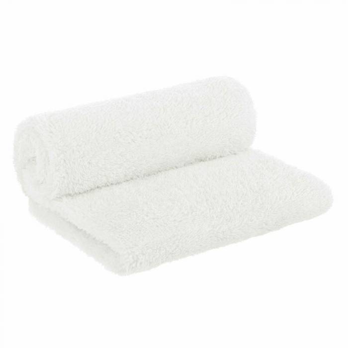 Bocioland - Paturica pufoasa pentru copii, Din fleece, Dimensiune mare 80 x 100 cm, Ecru [3]