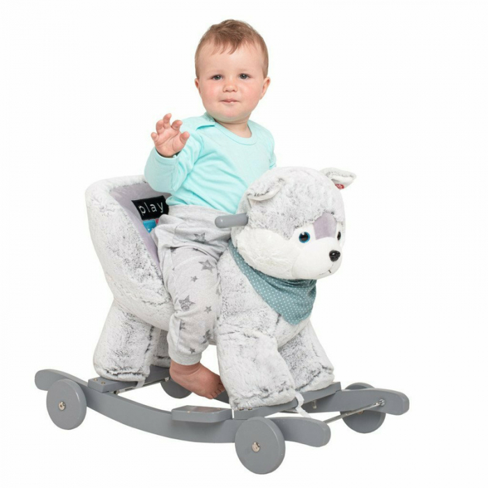 Body cu maneca lunga, Marime 56, Din bumbac 100%, New Baby, Classic II Grey with stars [3]