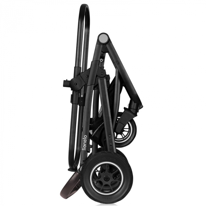 Carucior 3 in 1, Lionelo, Bianka, Transformabil, Cadru aluminiu, Cu landou si salteluta moale, Cu scoica auto testata ADAC, Cu multiple accesorii, Sustine 22 kg, 0 luni+, EN1466:2014+AC:2015, EN1888,  [25]