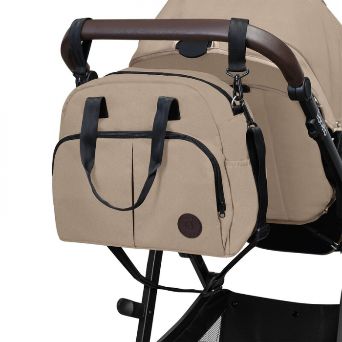 Carucior 3 in 1, Lionelo, Bianka, Transformabil, Cadru aluminiu, Cu landou si salteluta moale, Cu scoica auto testata ADAC, Cu multiple accesorii, Sustine 22 kg, 0 luni+, EN1466:2014+AC:2015, EN1888,  [20]