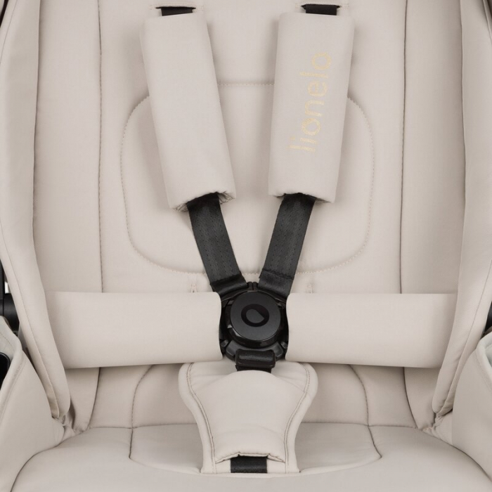 Carucior 3 in 1, Lionelo, Mika Plus, Cadru din aluminiu, Cu landou intarit si salteluta moale, Scoica auto, Reversibil, Cu sistem de ventilatie 3D, Maner ajustabil, Cu accesorii, Pana la 22 kg, EN1888 [21]