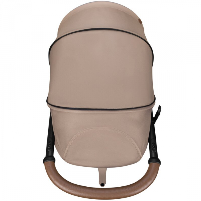 Carucior sport, Lionelo, Annet Plus, De la nastere, Cu accesorii si capotina XXL reglabila, 0 - 22 Kg, Conform cu standardele europene de securitate EN1888-1 si EN1888-2, Bej [18]