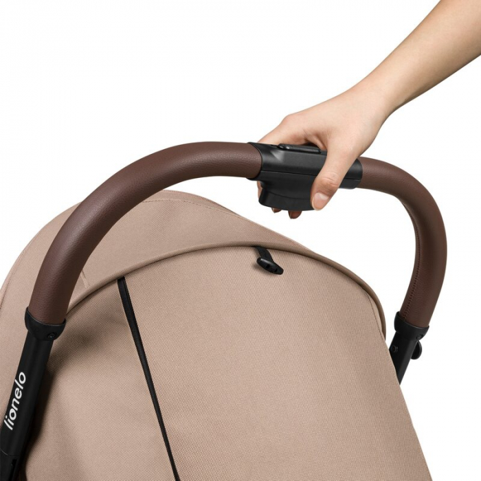 Carucior sport, Lionelo, Ingrid, Capotina impermeabila cu filtru UPF50+, Pana la 22 Kg, Spatar reglabil in 3 pozitii, Include suport pahar si plasa de tantari, Sistem pentru pliere automata, 6 luni+,  [16]