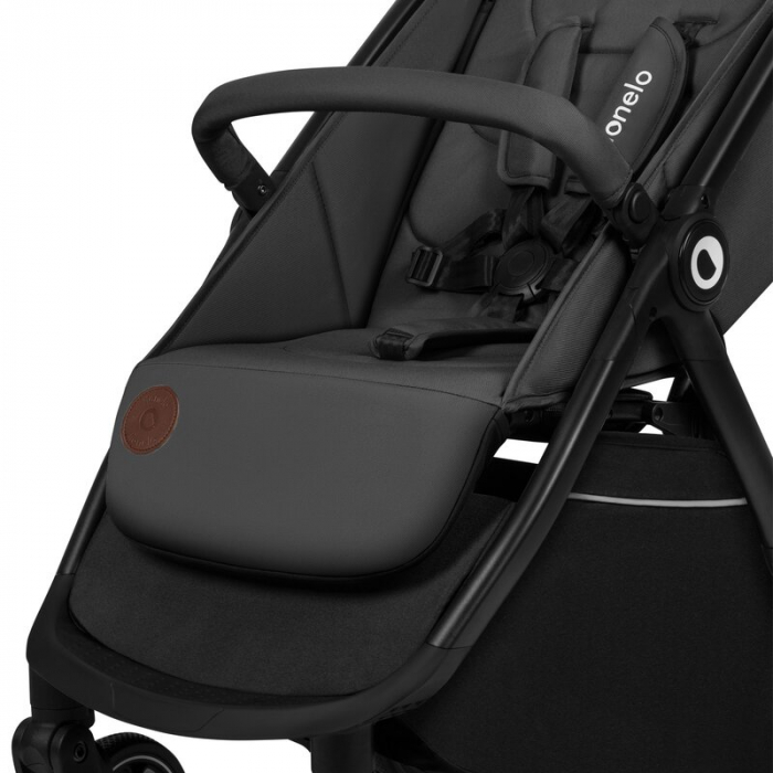 Carucior sport, Lionelo, Ingrid, Capotina impermeabila cu filtru UPF50+, Pana la 22 Kg, Spatar reglabil in 3 pozitii, Include suport pahar si plasa de tantari, Sistem pentru pliere automata, 6 luni+,  [5]