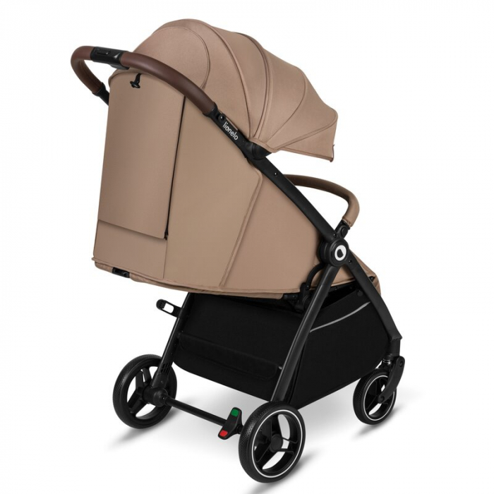Carucior sport, Lionelo, Ingrid, Capotina impermeabila cu filtru UPF50+, Pana la 22 Kg, Spatar reglabil in 3 pozitii, Include suport pahar si plasa de tantari, Sistem pentru pliere automata, 6 luni+,  [9]