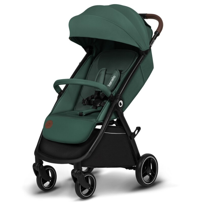 Carucior sport, Lionelo, Ingrid, Capotina impermeabila cu filtru UPF50+, Pana la 22 Kg, Spatar reglabil in 3 pozitii, Include suport pahar si plasa de tantari, Sistem pentru pliere automata, 6 luni+,  [4]