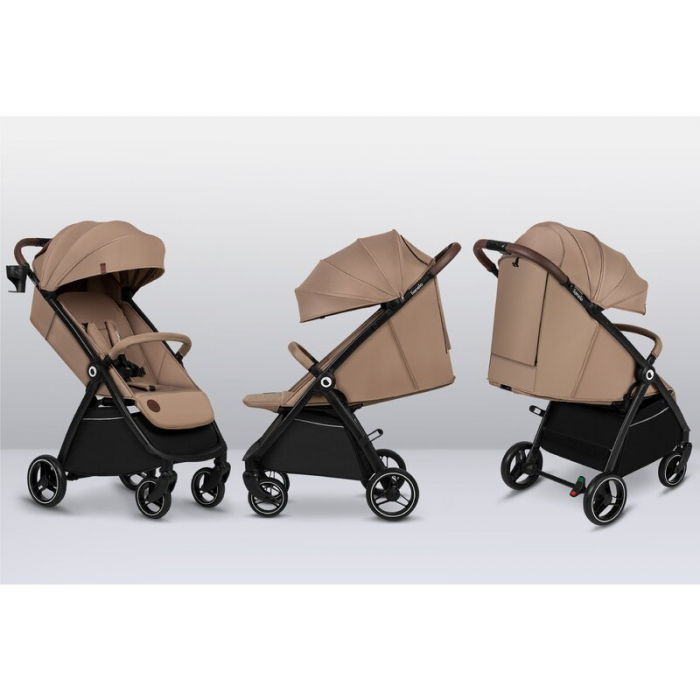 Carucior sport, Lionelo, Ingrid, Capotina impermeabila cu filtru UPF50+, Pana la 22 Kg, Spatar reglabil in 3 pozitii, Include suport pahar si plasa de tantari, Sistem pentru pliere automata, 6 luni+,  [19]