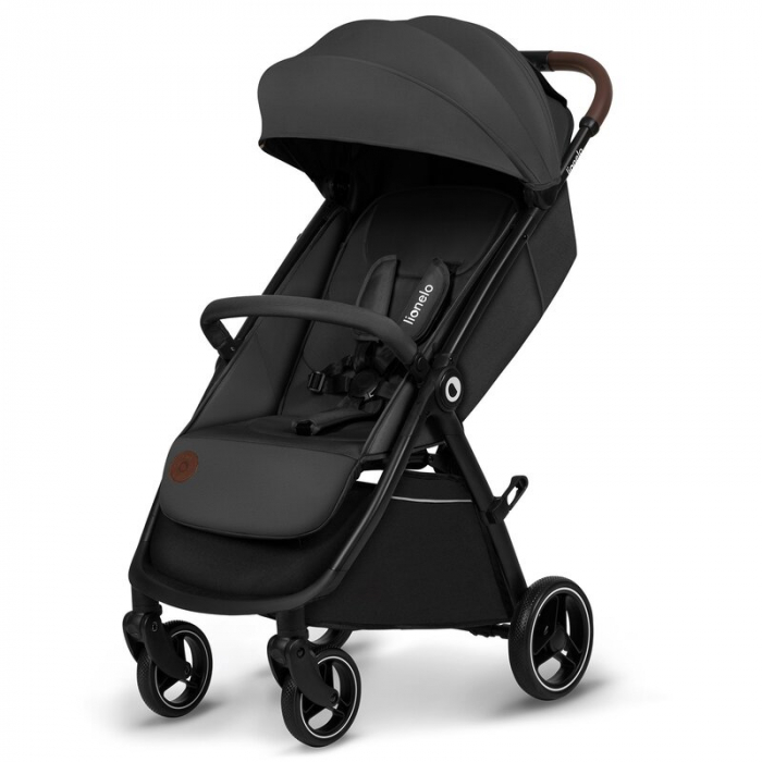 Carucior sport, Lionelo, Ingrid, Capotina impermeabila cu filtru UPF50+, Pana la 22 Kg, Spatar reglabil in 3 pozitii, Include suport pahar si plasa de tantari, Sistem pentru pliere automata, 6 luni+,  [3]