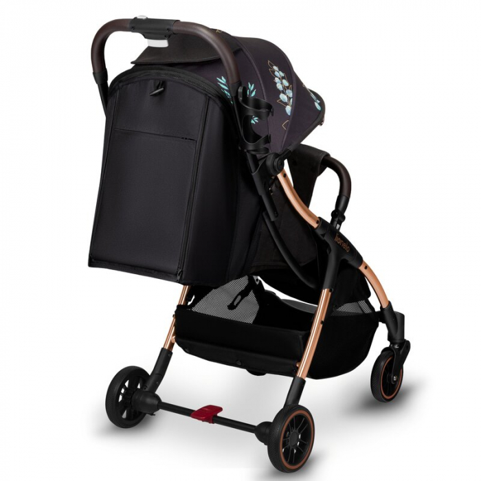 Carucior sport, Lionelo, Julie One, Editie limitata Golden Moments, De la nastere, Greutate redusa, Cu accesorii, Cadru din aluminiu, 0-22 kg, Conform cu standardele europene de securitate EN1888-1 si [9]