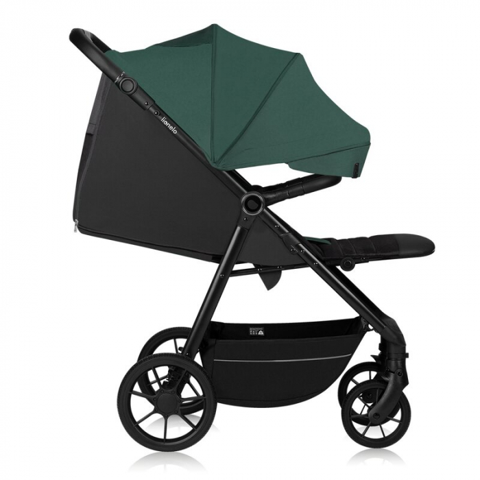 Carucior sport, Lionelo, Mira, Maner reglabil in 5 pozitii, Spatar si suport de picioare reglabile, Plasa de tantari si suport biberon incluse, Pana la 22 kg, 6 luni+, Conform cu EN1888-1, EN1888-2, T [9]