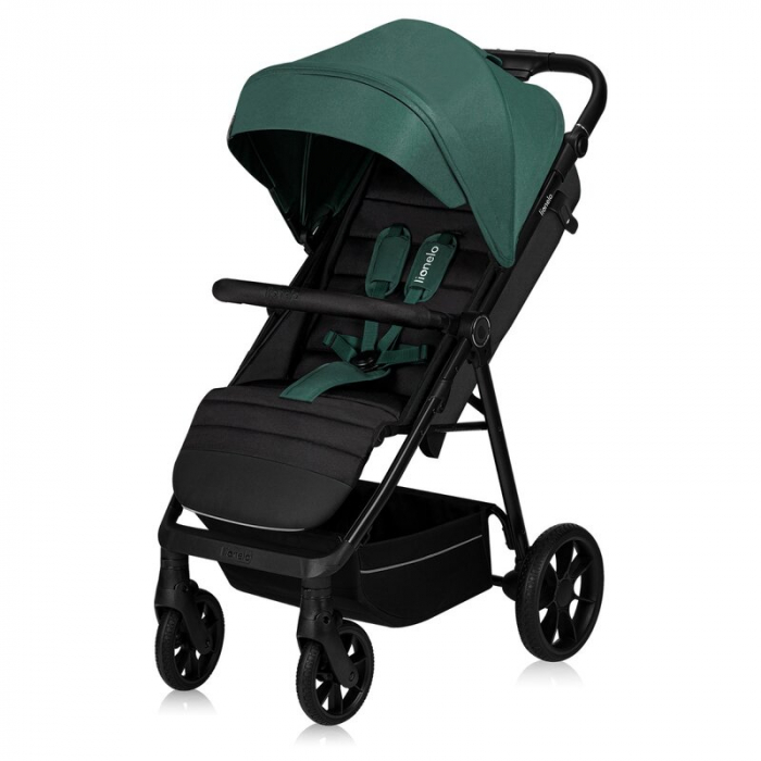 Carucior sport, Lionelo, Mira, Maner reglabil in 5 pozitii, Spatar si suport de picioare reglabile, Plasa de tantari si suport biberon incluse, Pana la 22 kg, 6 luni+, Conform cu EN1888-1, EN1888-2, T [1]