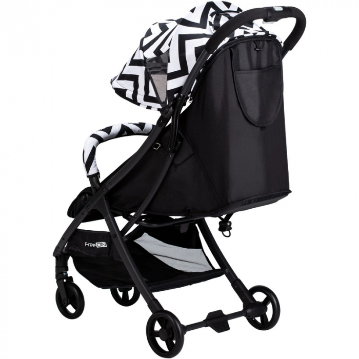 Carucior sport pliabil tip troler, Solo, Tehnologia inovatoare One-Hand Folding, Greutate 6 kg, Cu capotina UPF 50+, Pliere compacta pentru avion, Conform cu standardul european de securitate EN 1888- [5]