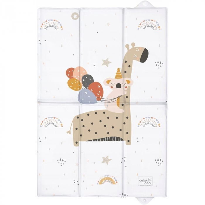 Ceba Baby - Saltea de infasat, Pliabila, 60 x 40 cm, Giraffe [2]