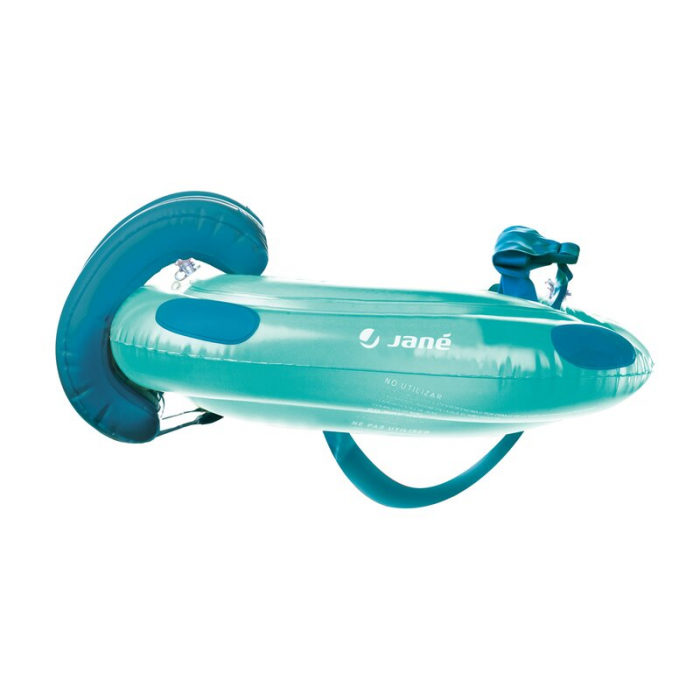 Colac ajustabil pentru bebelusi, Jane, Ideal pentru primele lectii de inot, Aquarel Blue [5]